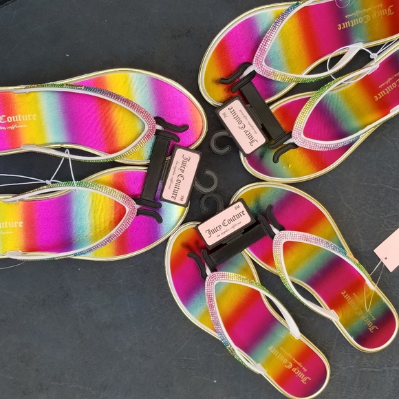 Bling 💎 Juicy Couture Sandals Size: 9 - Picture 5 of 5